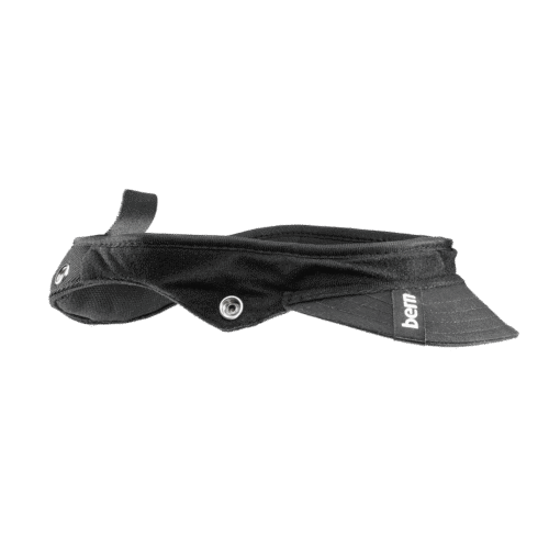 Bern Macon Summer Liner with Visor (Black)