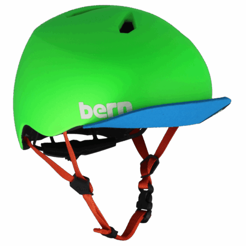 Bern Nina DVRT Youth Helmet – Matte Lime