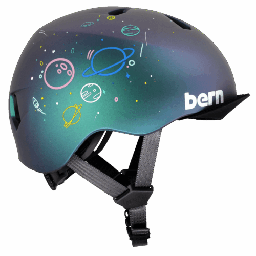 Bern Nino DVRT Youth Helmet – Metallic Space Splat