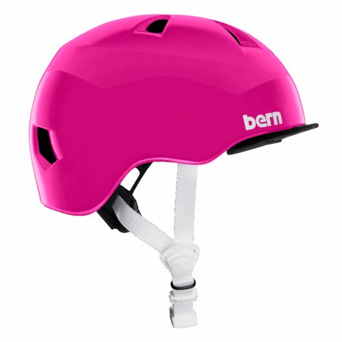 Bern Tigre Youth Helmet – Gloss Pink