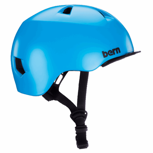 Bern Tigre Youth Helmet – Satin Cyan Blue