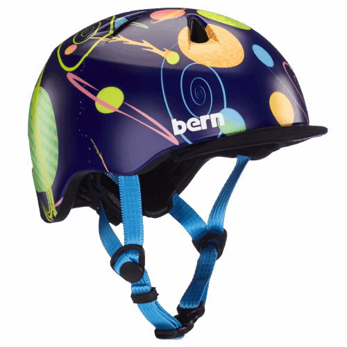Bern Tigre Youth Helmet – Satin Galaxy