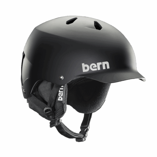 Bern Watts Helmet – Matte Black