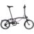 Brompton C Line 12-Speed Folding Bike 2025 in Amethyst Lacquer