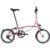 Brompton C Line 12-Speed Folding Bike 2025 in Flamingo Pink