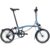 Brompton C Line 12-Speed Folding Bike 2026 in Cloud Metallic