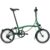 Brompton C Line 12-Speed Folding Bike 2026 in Palm Green