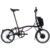 Brompton Electric C Line 12-Speed Folding Bike 2025 in Amethyst Lacquer