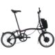 Brompton Electric C Line 4-Speed Folding Bike 2025 in Amethyst Lacquer