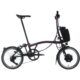 Brompton Electric P Line 12-Speed Folding Bike 2025 in Amethyst Lacquer