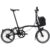 Brompton Electric P Line 4-Speed Folding Bike 2026 in Matt Black