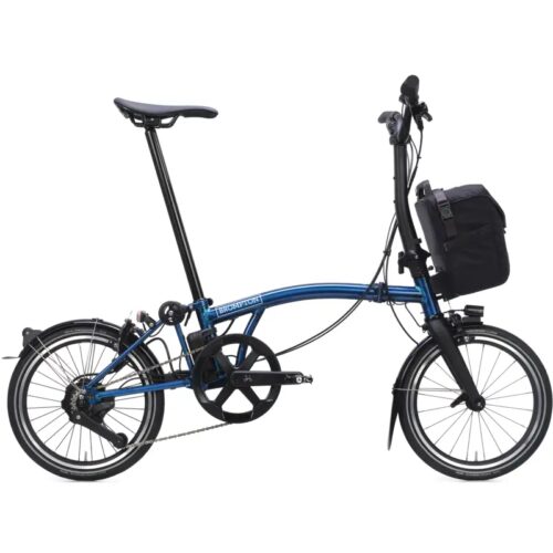 Brompton Electric P Line 4-Speed Folding Bike 2026 in Pacific Lacquer