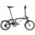 Brompton P Line 4-Speed Folding Bike 2026 in Amethyst Lacquer