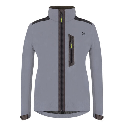 City Women’s 100% Reflective Waterproof Commuter Cycling Jacket