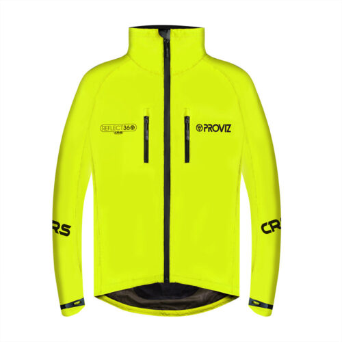 CRS Men’s Fully Reflective & Waterproof Cycling Jacket