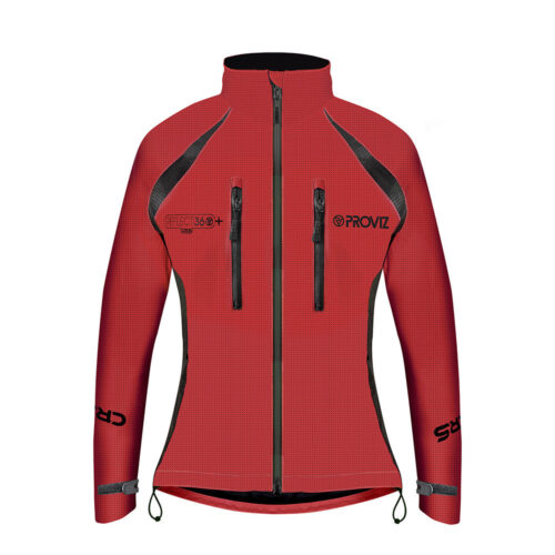 CRS Women’s Fully Reflective & Enhanced Waterproof Cycling Jacket