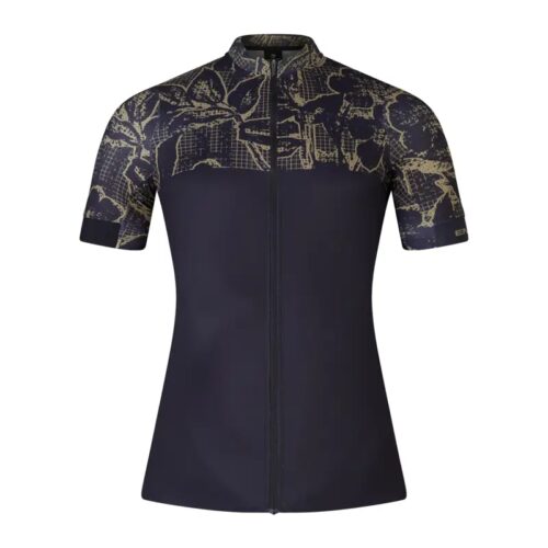 Endura Floral Block FS260 Print Short Sleeve Jersey in Black