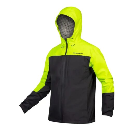 Endura Hummvee 3-in-1 Waterproof Jacket in Hi-Viz Yellow