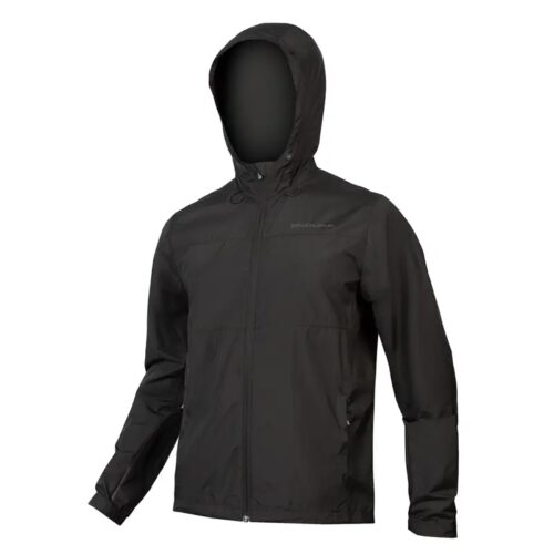 Endura Hummvee Windproof Shell Jacket in Black