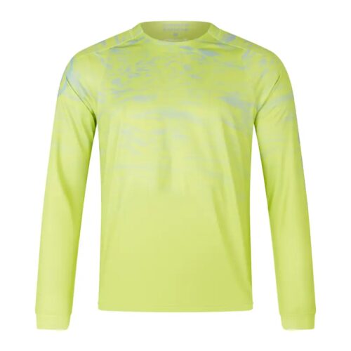 Endura MARBLE LTD Printed Long Sleeve Jersey  in Lime Green