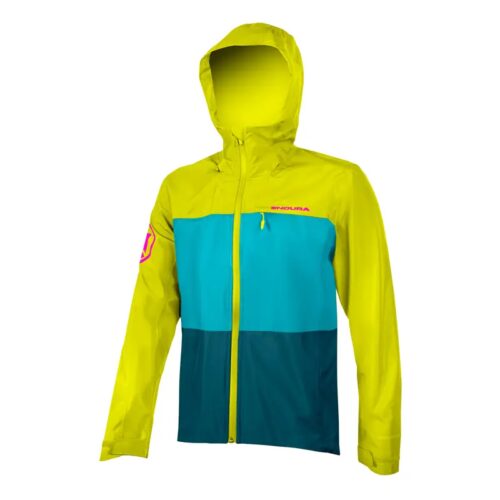 Endura SingleTrack Jacket II in Lime Green