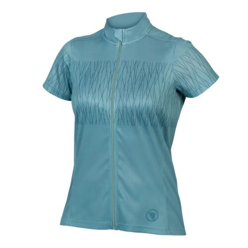 Endura Women’s Hummvee Ray Short Sleeve MTB Jersey in Moss