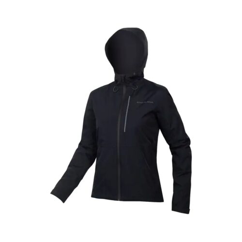 Endura Women’s Hummvee Waterproof Hooded Jacket in Black
