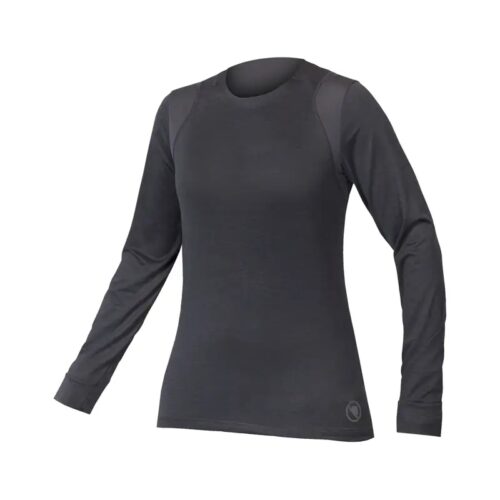Endura Women’s SingleTrack Long Sleeve Jersey in Grey