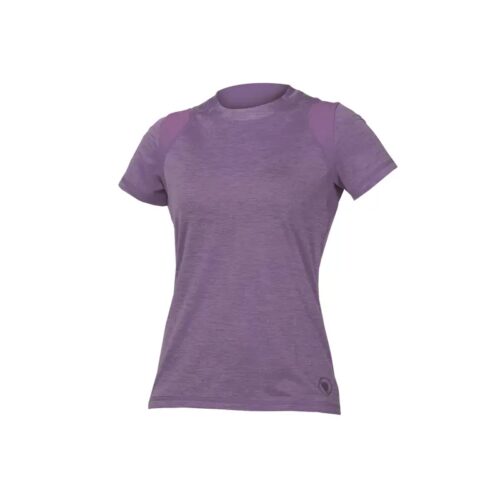 Endura Women’s SingleTrack Short Sleeve Jersey in Rannoch Pink