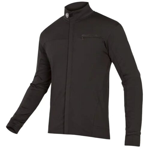 Endura Xtract Roubaix Long Sleeve Jersey in Black