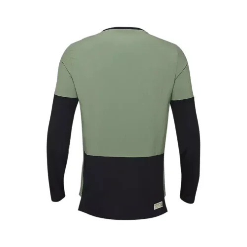 Fox Racing Defend Thermal Long Sleeve Jersey in Moss