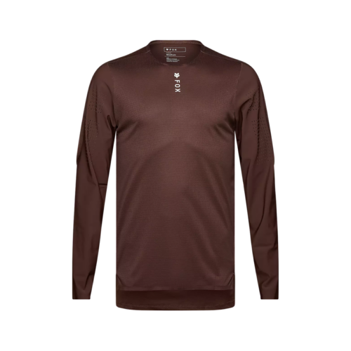 Fox Racing Flexair Pro Long Sleeve Jersey in Cocoa Brown