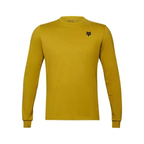 Fox Racing Ranger Drirelease 3/4 Sleeve Long Sleeve Jersey in Mustard