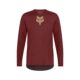 Fox Racing Ranger Long Sleeve Fox Head Jersey in Rust Brown