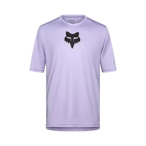 Fox Racing Ranger Short Sleeve Fox Head Jersey in Lilac