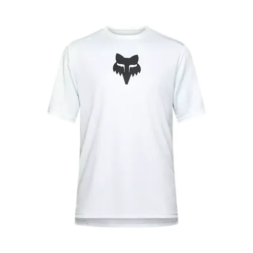 Fox Racing Ranger Short Sleeve Fox Head Jersey in Pale Blue