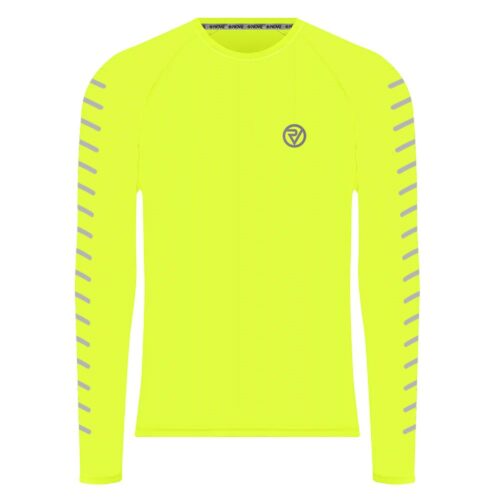 Men’s Long Sleeve Reflective Striped Top