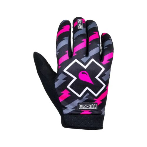 Muc-Off Rider Full Finger Gloves in Bolt