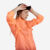 Women’s Cycling Rainproof Jacket 100 – Coral