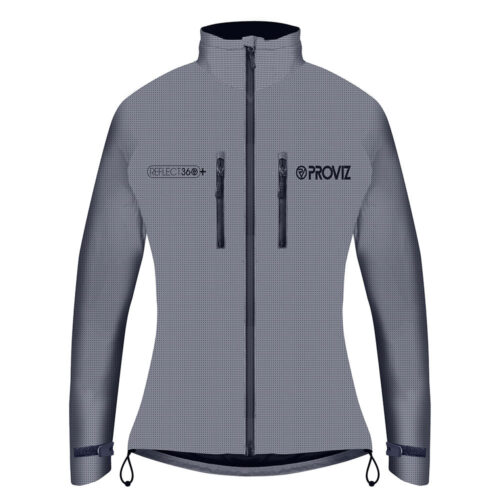 Women’s Fully Reflective Enhanced Waterproof Cycling Jacket