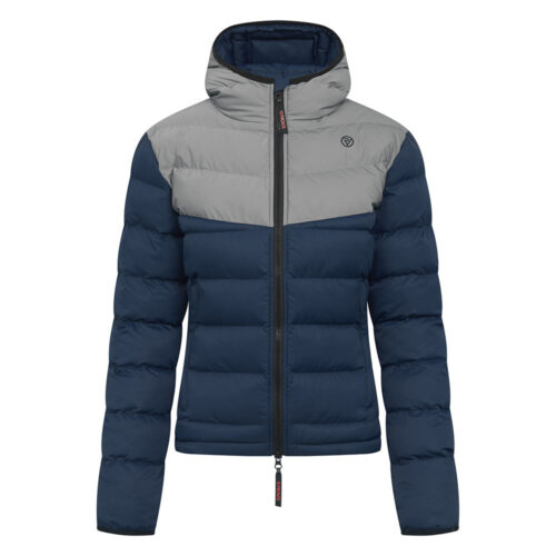 Women’s Reflective Hooded Synthetic Down Jacket