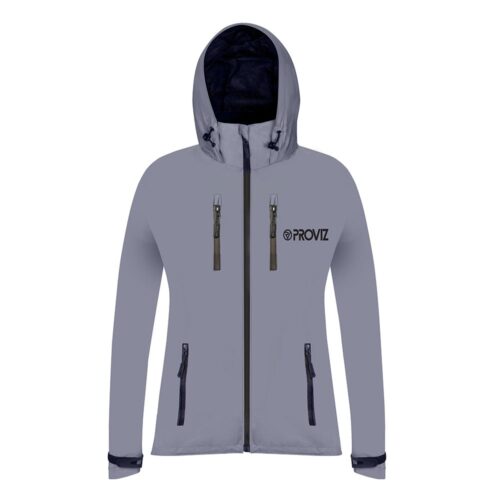 Women’s Reflective Waterproof Hooded Jacket