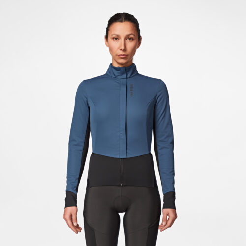 Women’s Road Cycling Winter Jacket Rcr-blue
